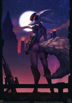 atryl:  Une balle, un mort. by atryl Etheras the Fennec as Widowmaker