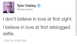 tillyoakley:  he says this right as he reblogged chase &