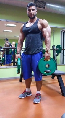 androphilestuff: yesmiddleman:  Harun Yilmaz   Young Muscle God