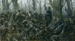 akeunena:  “The Horn of Boromir”, in fine art, by Matthew