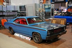 rebelmotorhead:Sema 2016 after hours, Hot Rod Magazine.