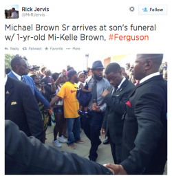 socialjusticekoolaid:  Micheal Brown is being laid to rest today.