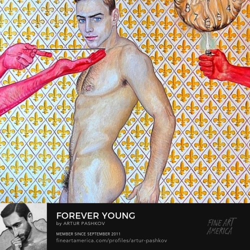 arturgallery:“Forever Young” Print  By Artur Pashkov