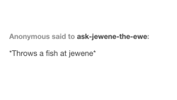 ask-jewene-the-ewe:  What a peculiar thing to do to a sheep who