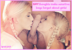 sissy-stable:  Do Gay thoughts make you sensitive ?