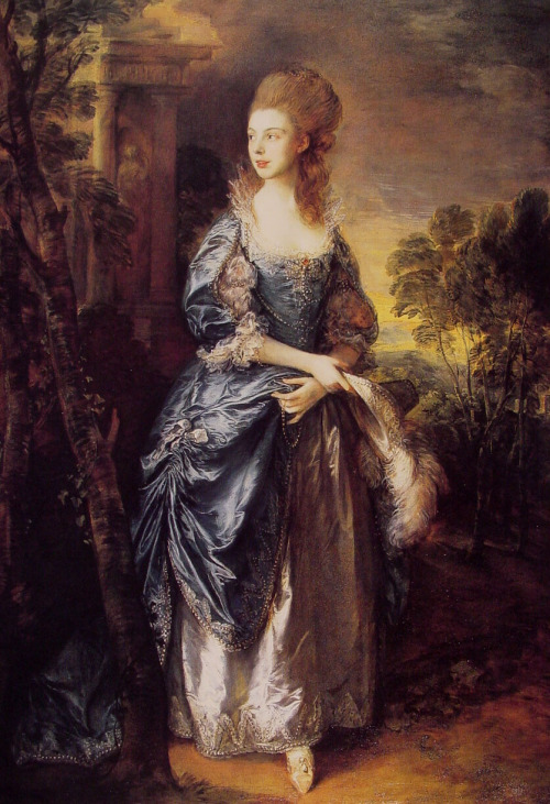 thomas-gainsborough:  The Honourable Frances Duncombe, 1777,