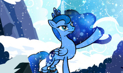 pixelkitties:  Winter Storm Luna by *PixelKitties In honor of