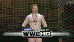rwfan11:  Sheamus …he decided to just let it all hang out