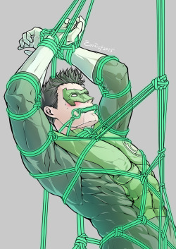 evinist:    Green Lantern Bondage V   Green Lantern Bondage IVGreen