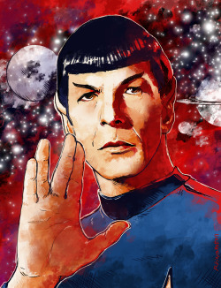 flyingrotten:  Farewell Leonard NimoyLive Long and Prosper