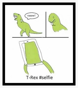 gingerbrownies:  It’s a good thing that T-Rex is extinct…