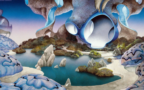 70sscifiart:  Roger Dean