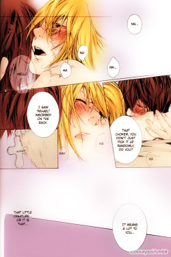 Love Life (Death Note dj)  by H-eichi Coloured by icolouryaoi.tumblr