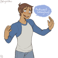 mellysketches:  I headcanon that Lance and pidge form a sibling