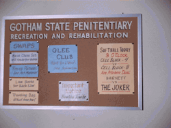 gameraboy:  Gotham State Penitentiary softball league.Batman