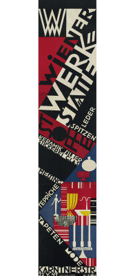 design-is-fine:  Mathilde Flögl, poster for Wiener Werkstätte,