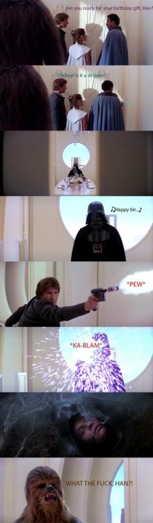 scificity:  Han’s birthdayhttp://scificity.tumblr.com 