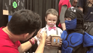 septicplier:  The Cutest Little Warfstache (x)  THIS IS THE CUTEST THING EVER OH MY GOD.
