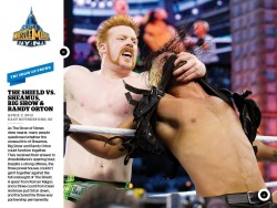 amyaloha78:  And a great shot of Sheamus and Rollins from the