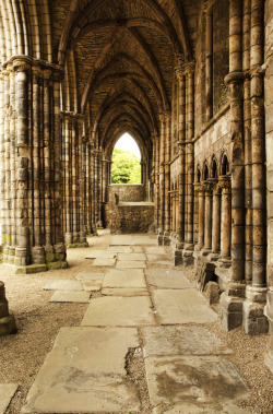 atonalhits:  10th century Abby in Edinburgh. © 2013 aTonalHits