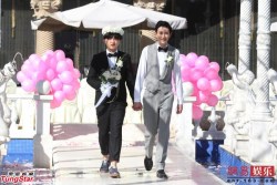 asianboysloveparadise:  This beautiful wedding just happened