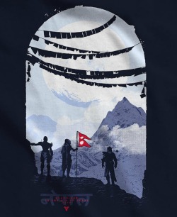 theomeganerd:  Buy a Destiny T-Shirt to Help Bring Aid to Nepal
