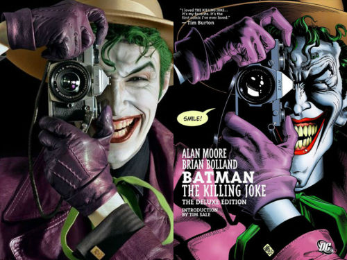 the-dark-knightwing:  SPOTLIGHT ON: Mr. Anthony Misiano’s Joker cosplays. Harley’s Joker and Joker’s Harley, they call themselves, and their eye for imitation is uncanny. Lovely job 