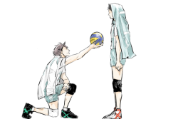 miss-cigarettes:  Will you play volleyball with me?-Of course