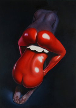 expectingnothing:  Lady Lips, Ron English