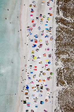 hiromitsu:  Aerial view of the beach of Illetes, Formentera.