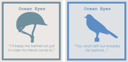 flowersbytheroad:  Owl City Poster challenge Album 3: Ocean Eyesyeah