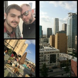 Drinks on a rooftop in #losangeles with @formicida  #randomadventure