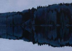 huariqueje:  Other side  -   Peter Ern Swedish,b.1965-   oil