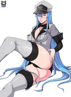 kyoffie:    Hi guysI have ‪#‎Esdeath‬ from todayYou can