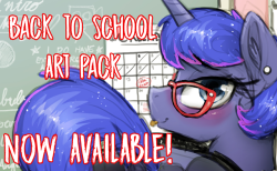 backtoschoolartpack: The Art Pack is NOW LIVE!!!    Standard