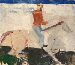 Richard Diebenkorn (American, 1922-1993), Untitled (Horse and