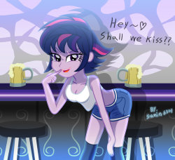 needs-more-butts:  someponysscribbles:  Twilight sparkle , by