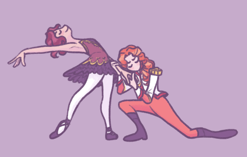 luckyfrog:realizing i never posted these rly niche utena ballet