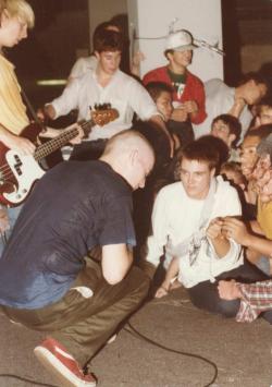 righteoustom:Minor Threat at Wilson Center, 1983.pic by Ellie