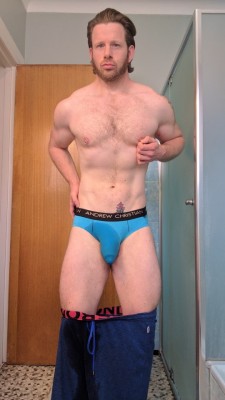 Oh My God!!! Seeing this incredibly sexy man in peed undies is