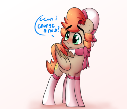 pega-pony-art:This is what happens when the mare scout ponies