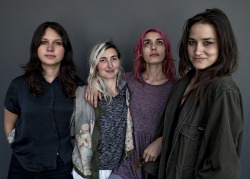 camyya:Warpaint @ KCRW’s Morning Becomes Eclectic (04.18.14).Photo