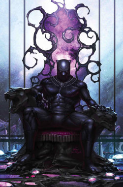 league-of-extraordinarycomics:  Black Panther by  IN-HYUK LEE