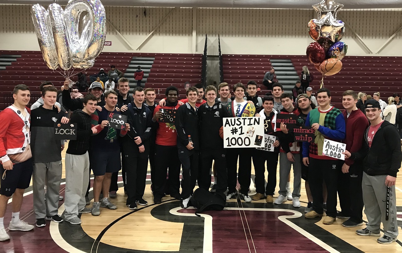 <p>Congrats to (Sr.) Austin Laughlin on scoring his 1000 career point to tonight in the Jags win over Upper Darby 63-43! Austin finished with 18 & O’brien with 19 pts.  (Fr.) Neel Beniwal added 13 & (Jr.) Greg V recorded a double-double with 10 pts & 12 rebs.</p>

<p>The Jags are now 2-1 and are looking to stay undefeated in the central league when they visit Haverford on Thurs. 12/21 @ 7:30PM.</p>