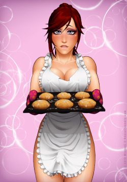 mrgreenssissyharem:  The gurls of the Harem are baking for Mr.