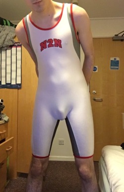 collegejocksuk:  Customer selfie time and our USA Singlet by