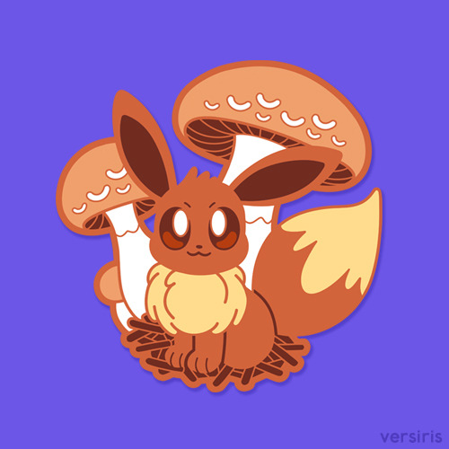 versiris:    Eeveelutions and their matching species of mushroom