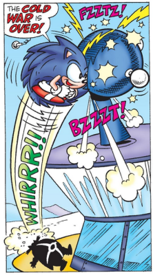 thankskenpenders:Sonic the Hedgehog singlehandedly destroys the
