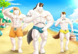 Beach UnicornsArtist:  Bruno DZ    On FA   On Twitter  