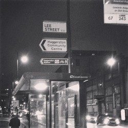 My street. Well sorta. 😂 #lee #leigh #london #haggerston #love